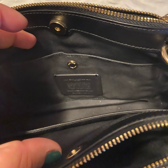 Coach satchel crossbody leopard - Picture 4 of 4